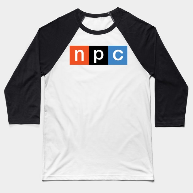 NPC Baseball T-Shirt by WMKDesign